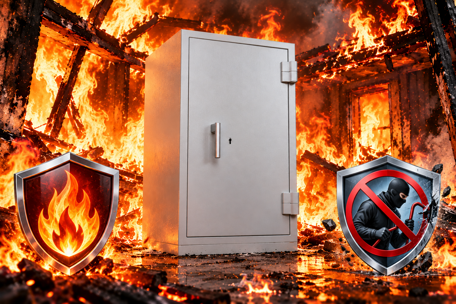 Feuerfester Dokumententresor von Tresorenprofi